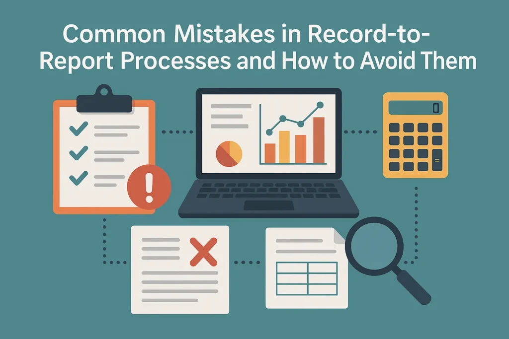 Common Mistakes in Record-to-Report Processes and How to Avoid Them