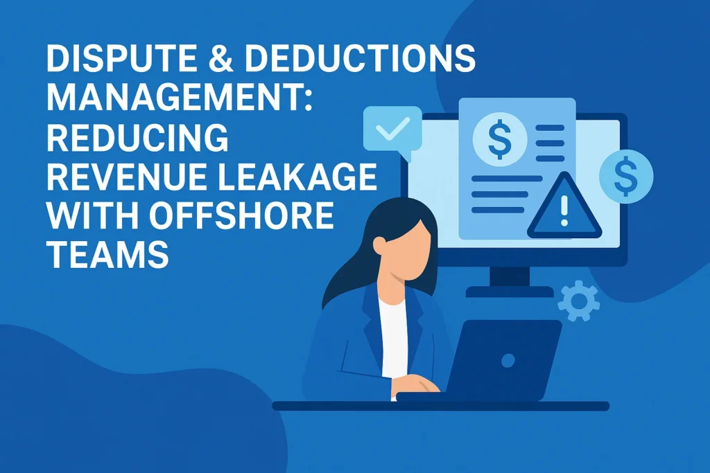 Dispute & Deductions Management: Reducing Revenue Leakage with Offshore Teams