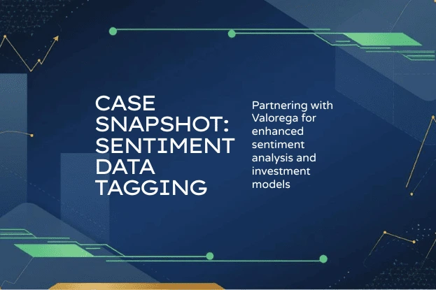 Case Snapshot Sentiment Data Tagging